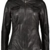 Leren Jas "Flaviana" Zwart 2 Leren Jas "Flaviana" Zwart -Limango Winkel 7eleven leren jas flaviana zwart