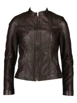 Leren Jas "Palo" Donkerbruin