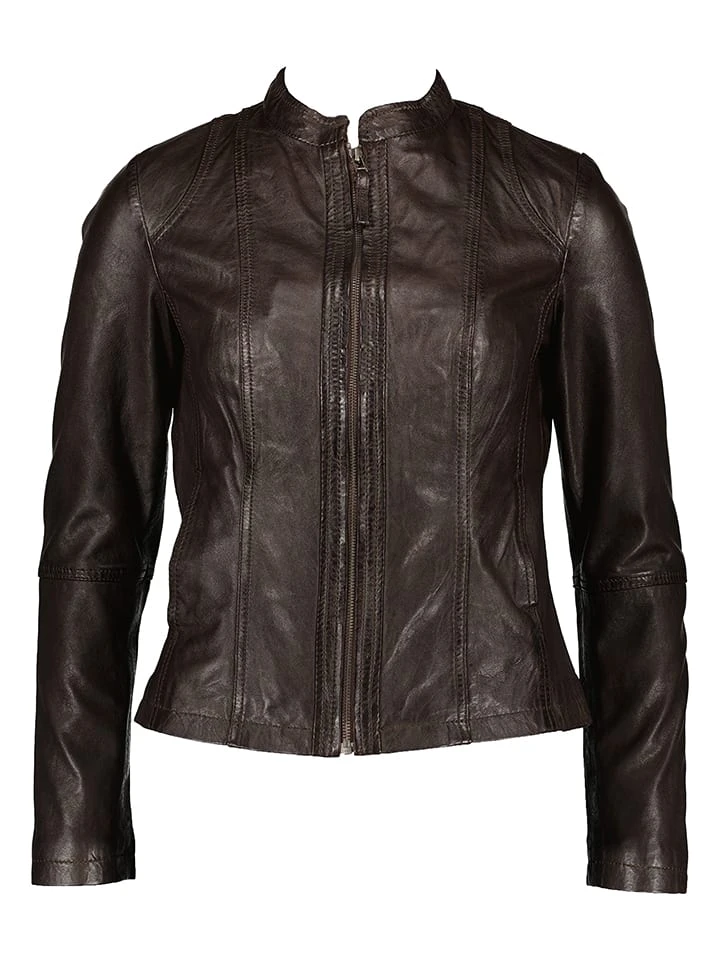 Leren jas "Palo" donkerbruin Leren Jas "Palo" Donkerbruin -Limango Winkel 7eleven leren jas palo donkerbruin