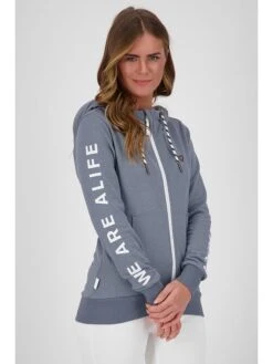 Sweatvest "JessyAK" Blauwgrijs