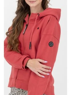 Sweatvest "TwiggyAK" Rood -Limango Winkel alife and kickin sweatvest twiggyak rood 2