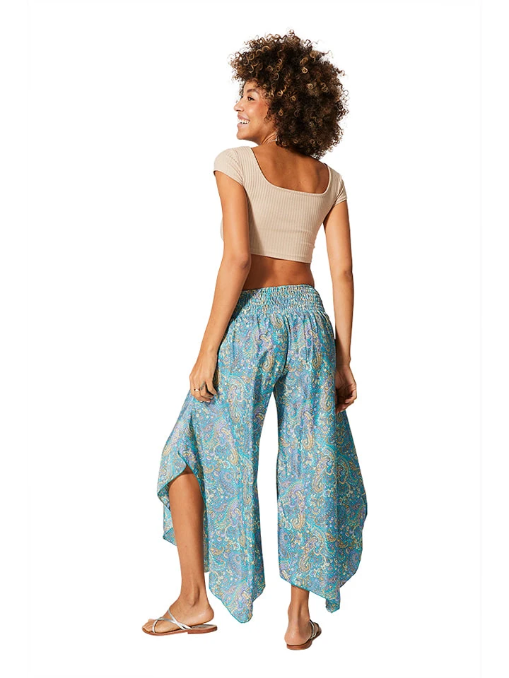 Broek turquoise/paars Broek Turquoise/paars -Limango Winkel aller simplement broek turquoise paars 1