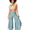 Broek Turquoise/paars