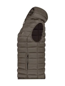Doorgestikte Bodywarmer "Vakitalana" Kaki 4 Doorgestikte Bodywarmer "Vakitalana" Kaki -Limango Winkel anapurna doorgestikte bodywarmer vakitalana kaki 2