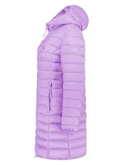 Doorgestikte Mantel "Akitalana" Paars -Limango Winkel anapurna doorgestikte mantel akitalana paars 2