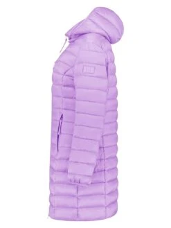 Doorgestikte Mantel "Akitalana" Paars -Limango Winkel anapurna doorgestikte mantel akitalana paars 3