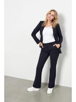 Broek "Charlie" Donkerblauw -Limango Winkel andco woman broek charlie donkerblauw 1