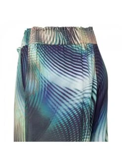 Broek "Julie" Blauw/beige/groen -Limango Winkel andco woman broek julie blauw beige groen 4