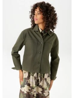 Blousejas Donkergroen