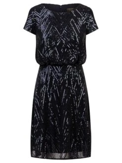 APART Paillettenjurk Donkerblauw