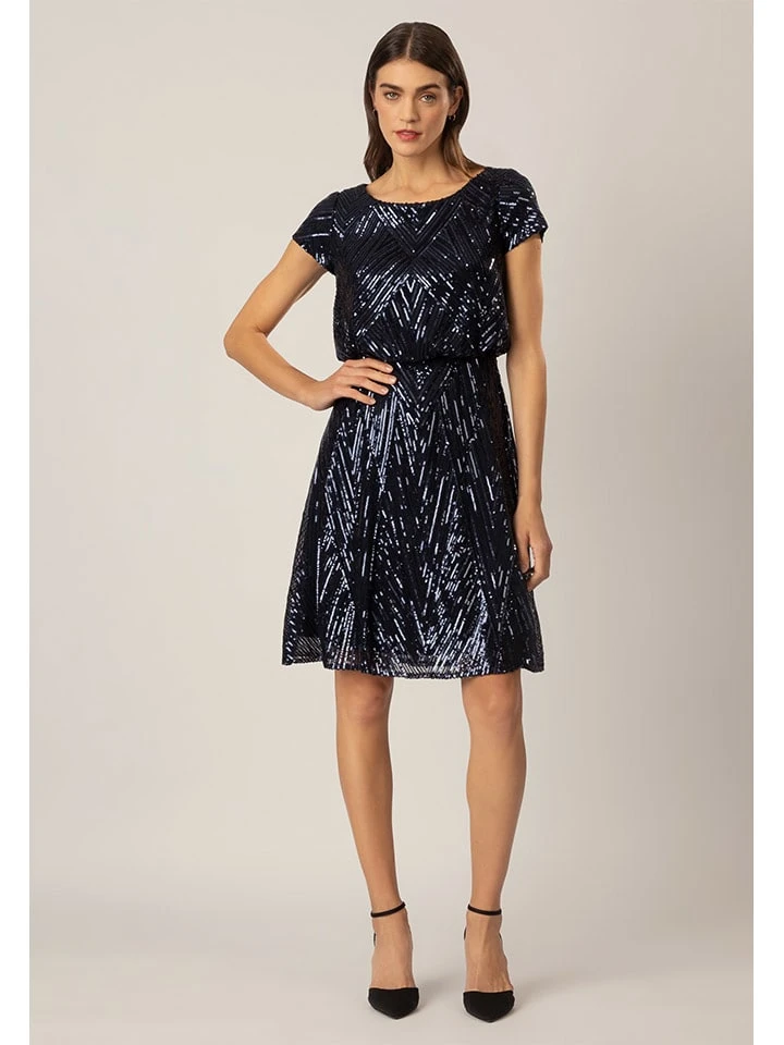 Paillettenjurk donkerblauw APART Paillettenjurk Donkerblauw -Limango Winkel apart paillettenjurk donkerblauw 3