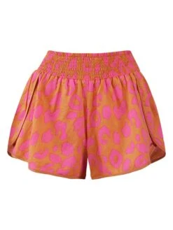 Barts Short "Nicaja" Oranje/roze