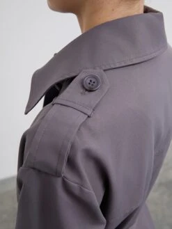 Trenchcoat Antraciet -Limango Winkel bgn trenchcoat antraciet 5