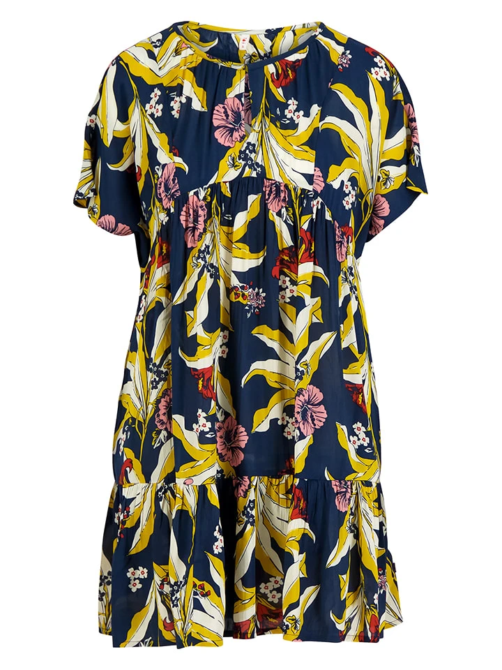 Jurk "Seeds of Love" donkerblauw/meerkleurig Blutsgeschwister Jurk "Seeds Of Love" Donkerblauw/meerkleurig -Limango Winkel blutsgeschwister jurk seeds of love donkerblauw meerkleurig 2