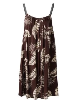 Brunotti Jurk "Isla-Palm" Bruin -Limango Winkel brunotti jurk isla palm bruin 3