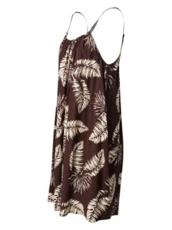 Brunotti Jurk "Isla-Palm" Bruin -Limango Winkel brunotti jurk isla palm bruin 5