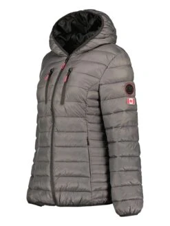 Doorgestikte Jas "Alareak" Grijs 3 Doorgestikte Jas "Alareak" Grijs -Limango Winkel canadian peak doorgestikte jas alareak grijs 1