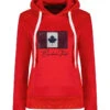 Hoodie "Goiseak" Rood -Limango Winkel canadian peak hoodie goiseak rood