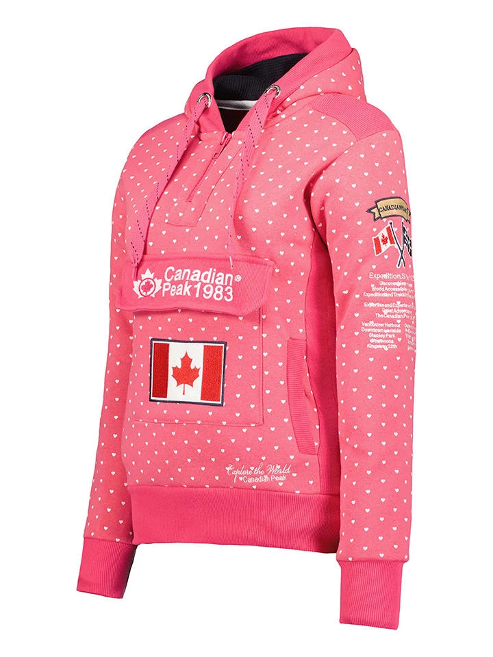 Hoodie "Gyrelle" roze Hoodie "Gyrelle" Roze -Limango Winkel canadian peak hoodie gyrelle roze 2