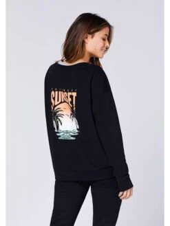 Chiemsee Sweatshirt "Zwiko" Zwart -Limango Winkel chiemsee sweatshirt zwiko zwart 2