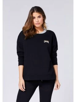 Chiemsee Sweatshirt "Zwiko" Zwart