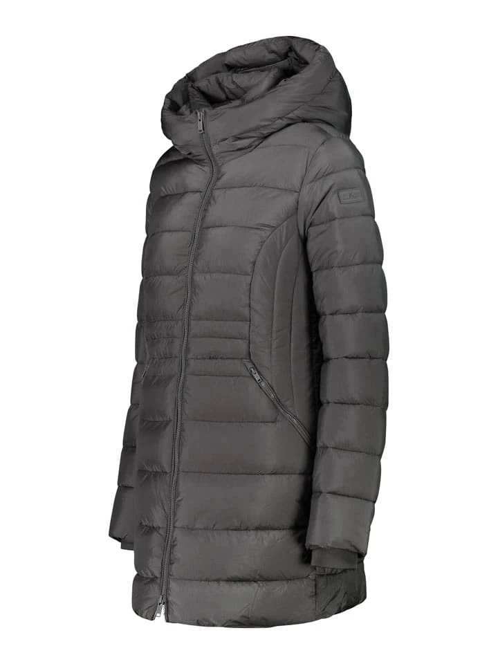 Doorgestikte mantel antraciet CMP Doorgestikte Mantel Antraciet -Limango Winkel cmp doorgestikte mantel antraciet 2