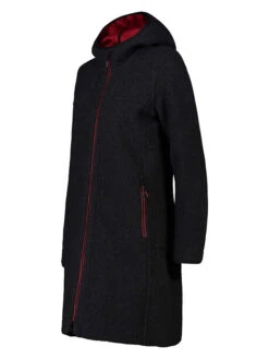 CMP Vilten Mantel Zwart 4 CMP Vilten Mantel Zwart -Limango Winkel cmp vilten mantel zwart 2