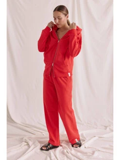 Sweatvest "Maja" Rood