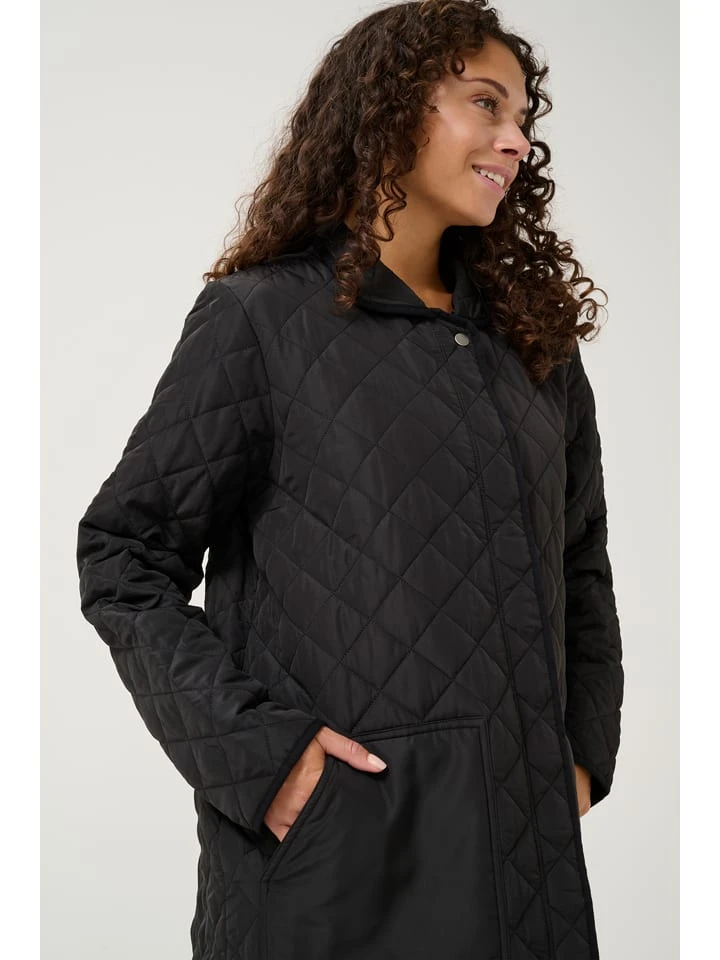 Doorgestikte mantel "Bash Donia" zwart Culture Doorgestikte Mantel "Bash Donia" Zwart -Limango Winkel culture doorgestikte mantel bash donia zwart 3