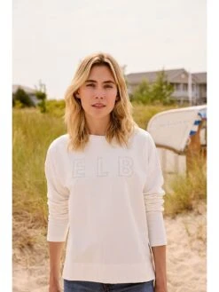 Elbsand Sweatshirt "Anouk" Wit -Limango Winkel elbsand sweatshirt anouk wit 2