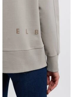 Elbsand Sweatshirt "Enola" Taupe -Limango Winkel elbsand sweatshirt enola taupe 4