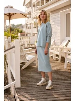 Elbsand Sweatshirt "Tove" Lichtblauw -Limango Winkel elbsand sweatshirt tove lichtblauw 2