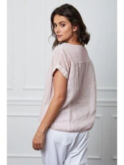 Linnen Shirt "Fabius" Lichtroze -Limango Winkel fleur de lin linnen shirt fabius lichtroze 2