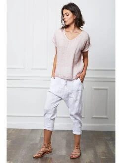 Linnen Shirt "Fabius" Lichtroze -Limango Winkel fleur de lin linnen shirt fabius lichtroze 4