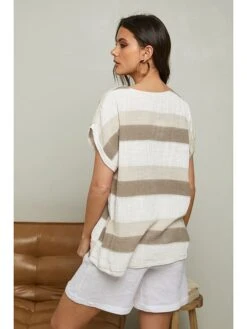 Shirt "Epicea" Beige/taupe -Limango Winkel fleur de lin shirt epicea beige taupe 3