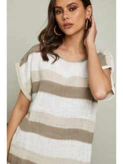 Shirt "Epicea" Beige/taupe -Limango Winkel fleur de lin shirt epicea beige taupe 4