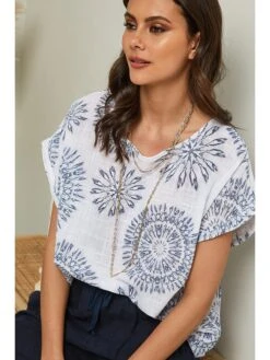 Shirt "Epine" Wit -Limango Winkel fleur de lin shirt epine wit 2