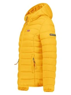 GEOGRAPHICAL NORWAY Doorgestikte Jas "Atikolor" Mosterdgeel 4 GEOGRAPHICAL NORWAY Doorgestikte Jas "Atikolor" Mosterdgeel -Limango Winkel geographical norway doorgestikte jas atikolor mosterdgeel 2