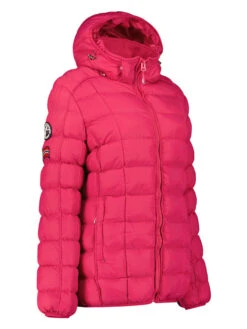 GEOGRAPHICAL NORWAY Doorgestikte Jas "Babette" Roze 4 GEOGRAPHICAL NORWAY Doorgestikte Jas "Babette" Roze -Limango Winkel geographical norway doorgestikte jas babette roze 2