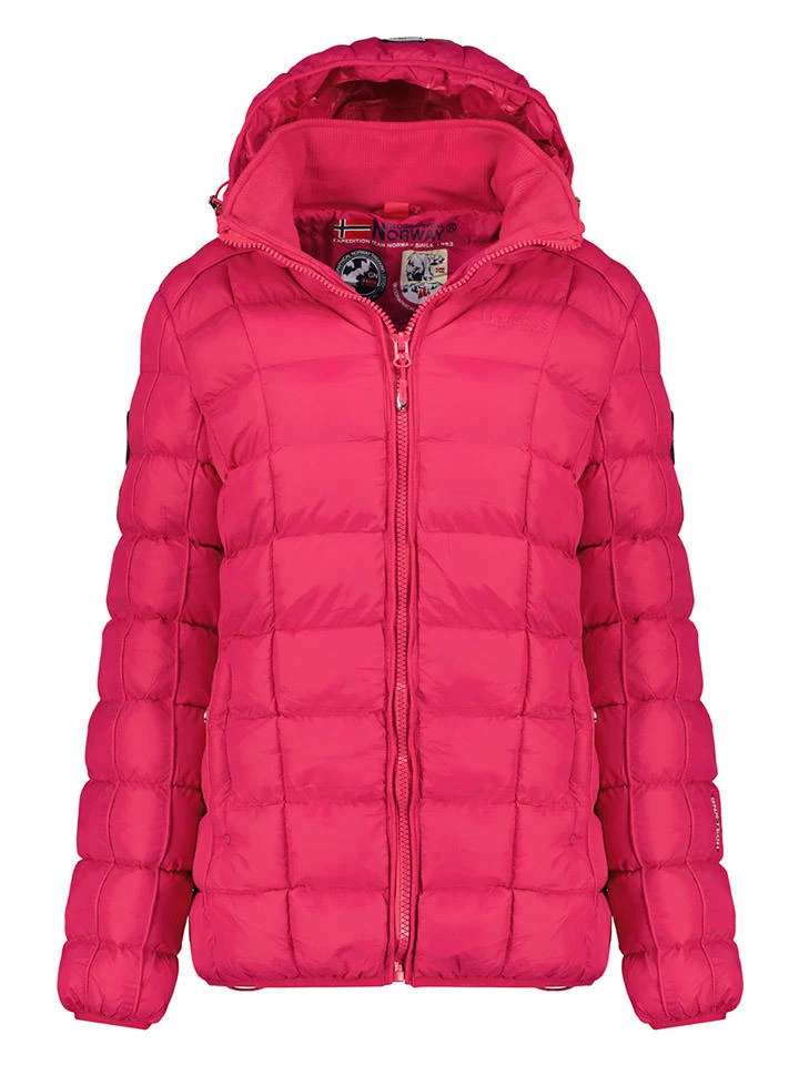 Doorgestikte jas "Babette" roze GEOGRAPHICAL NORWAY Doorgestikte Jas "Babette" Roze -Limango Winkel geographical norway doorgestikte jas babette roze