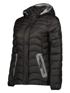 GEOGRAPHICAL NORWAY Doorgestikte Jas "Dariella" Zwart -Limango Winkel geographical norway doorgestikte jas dariella zwart 1