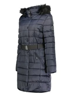 GEOGRAPHICAL NORWAY Doorgestikte Mantel "Anemone" Donkerblauw -Limango Winkel geographical norway doorgestikte mantel anemone donkerblauw 1