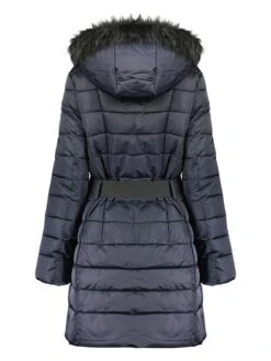 GEOGRAPHICAL NORWAY Doorgestikte Mantel "Anemone" Donkerblauw -Limango Winkel geographical norway doorgestikte mantel anemone donkerblauw 3