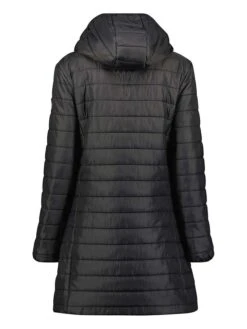 GEOGRAPHICAL NORWAY Doorgestikte Mantel "Atika" Zwart -Limango Winkel geographical norway doorgestikte mantel atika zwart 1