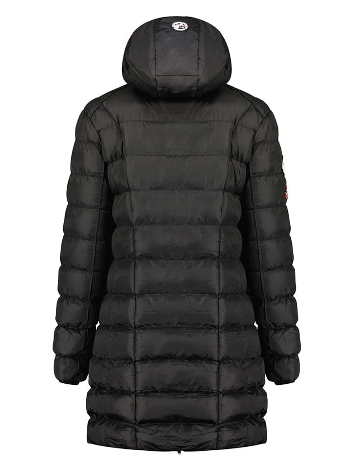 Doorgestikte mantel "Babette" zwart GEOGRAPHICAL NORWAY Doorgestikte Mantel "Babette" Zwart -Limango Winkel geographical norway doorgestikte mantel babette zwart 1