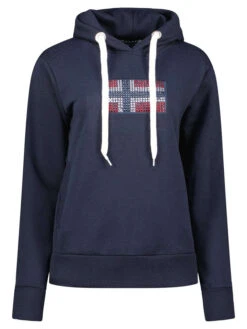 GEOGRAPHICAL NORWAY Hoodie "Goisette" Donkerblauw
