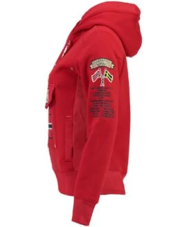 GEOGRAPHICAL NORWAY Hoodie "Gymclass" Rood -Limango Winkel geographical norway hoodie gymclass rood 2