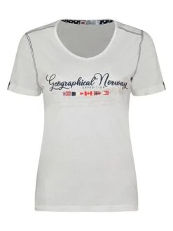 GEOGRAPHICAL NORWAY Shirt "Jeanne" Wit