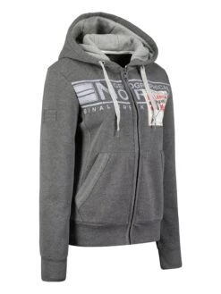 GEOGRAPHICAL NORWAY Sweatvest "Gwen" Grijs -Limango Winkel geographical norway sweatvest gwen grijs 2