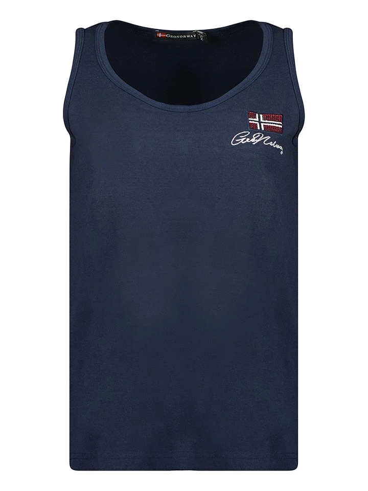 GEOGRAPHICAL NORWAY Top "Jupette" Donkerblauw